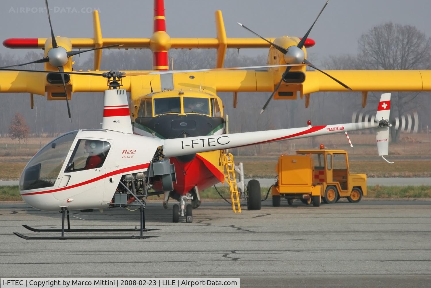 I-FTEC, 1997 Robinson R22 Beta II C/N 2674, On Biella Cerrione airport