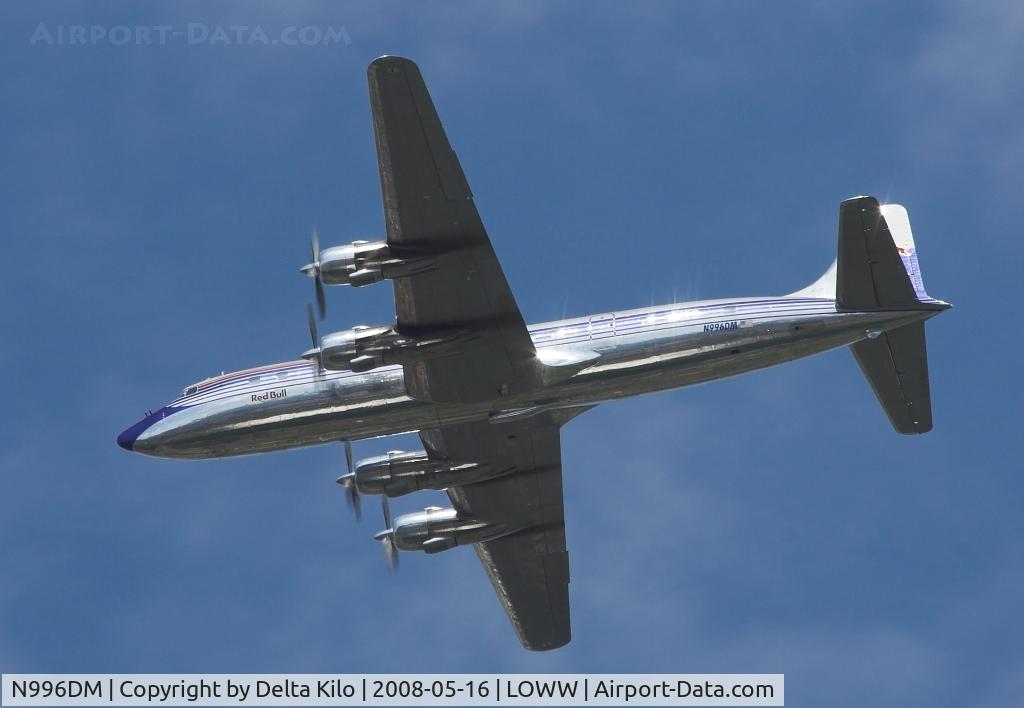 N996DM, 1958 Douglas DC-6B C/N 45563, RED BULL  DC 6
