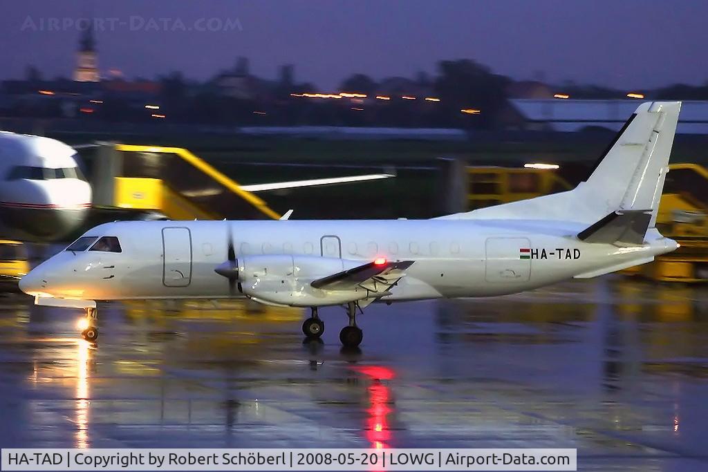 HA-TAD, 1988 Saab 340AF(QC) C/N 340A-126, First time at GRZ/LOWG