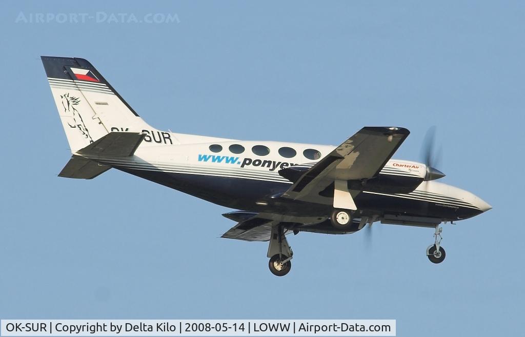 OK-SUR, Cessna 421C Golden Eagle Golden Eagle C/N 421C-0861, nice visitor 