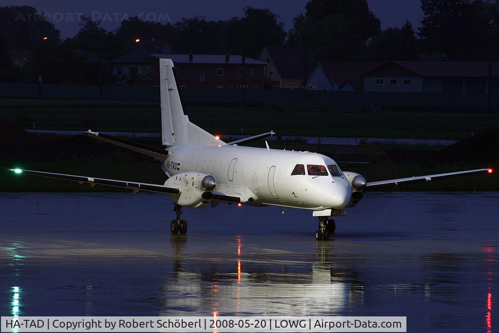 HA-TAD, 1988 Saab 340AF(QC) C/N 340A-126, First time at GRZ/LOWG