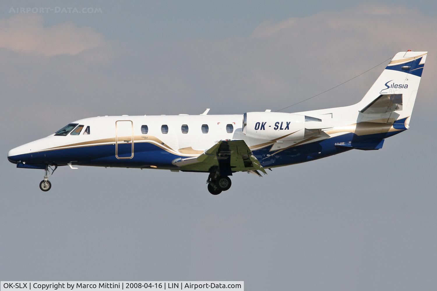 OK-SLX, 2002 Cessna 560XL Citation Excel C/N 560-5243, Operated by SILESIA AIR