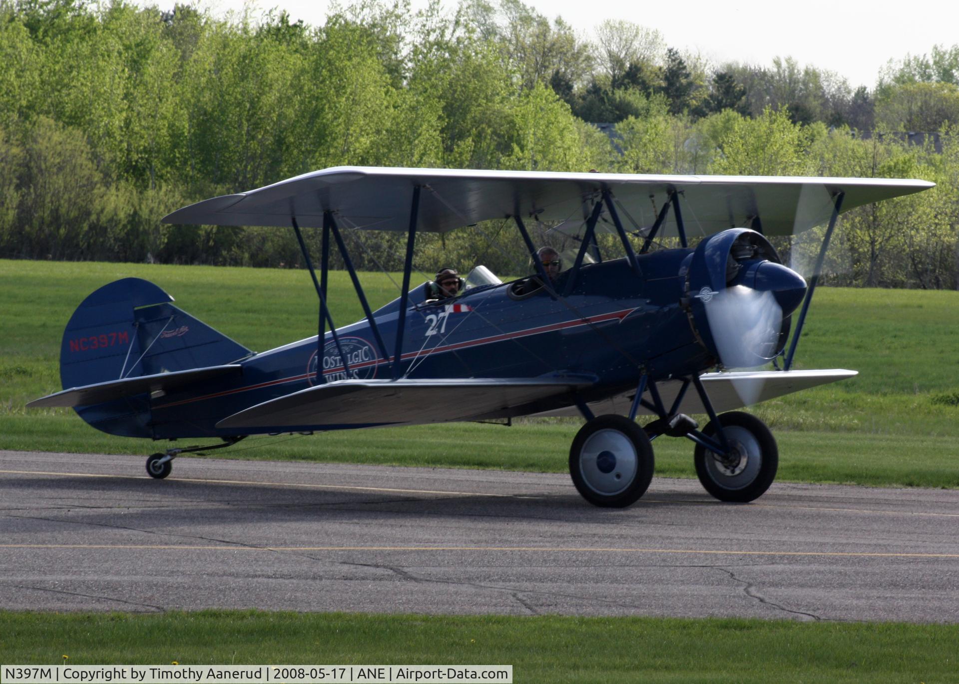 N397M, 1929 Curtiss-Wright Travel Air E-4000 C/N 1317, Blaine Aviation Weekend 2008, giving rides for $80