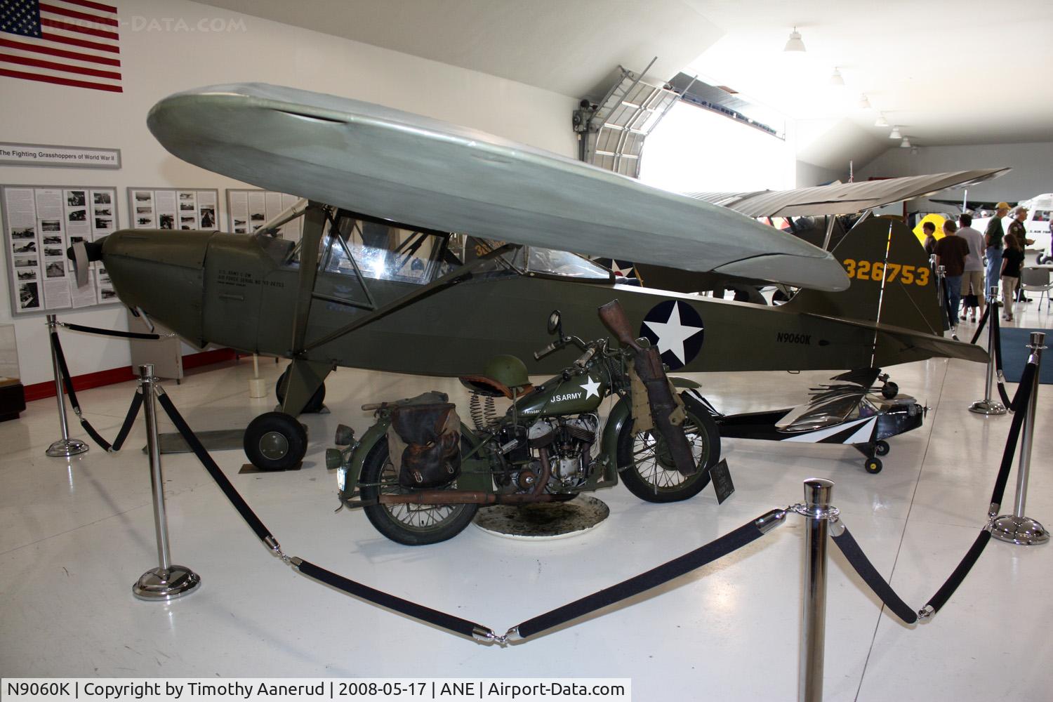 N9060K, 1943 Taylorcraft DCO-65 C/N L-5373, American Wings Museum