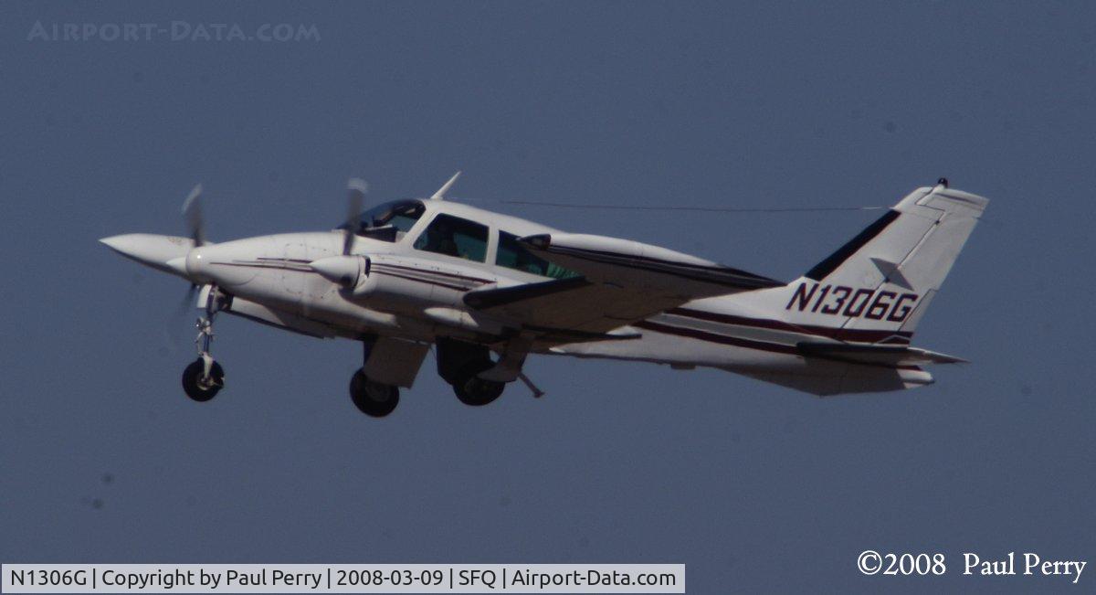 N1306G, 1974 Cessna 310Q C/N 310Q1148, Cleaning her up, and outbound