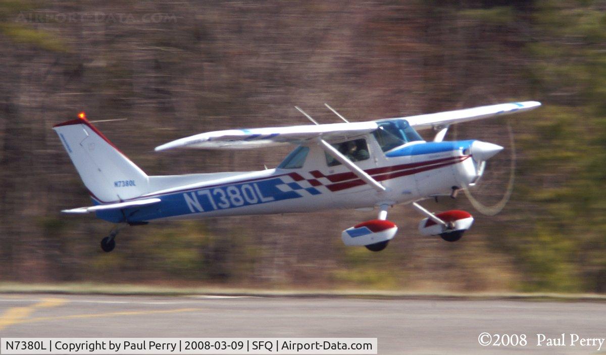 N7380L, 1978 Cessna A152 Aerobat C/N A1520799, Getting some practice