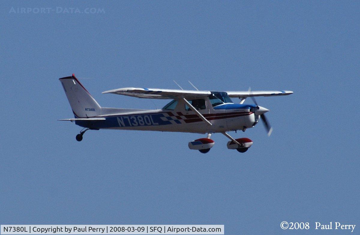 N7380L, 1978 Cessna A152 Aerobat C/N A1520799, Going around again