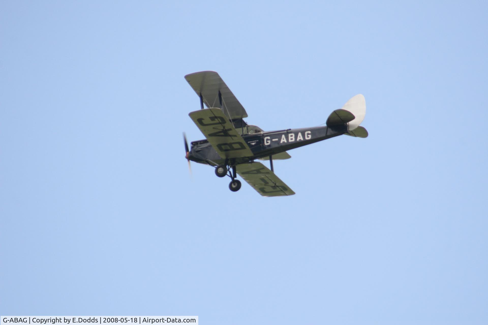 G-ABAG, 1930 De Havilland DH60G Gipsy Moth C/N 1259, Seen over Audley End ( Duxford)