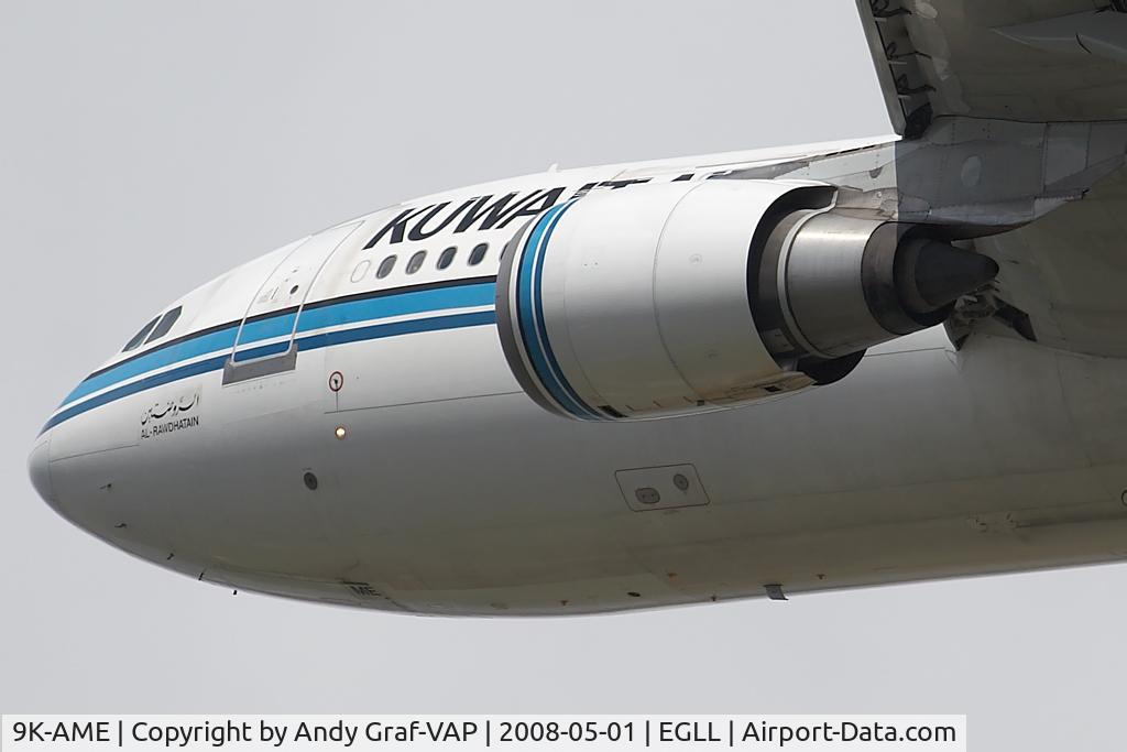 9K-AME, 1993 Airbus A300B4-605R C/N 721, Kuwait Airways A300-600