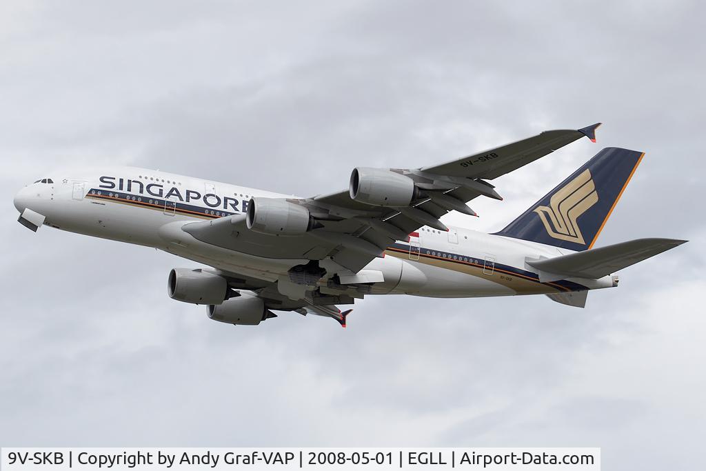 9V-SKB, 2006 Airbus A380-841 C/N 005, Singapore Airlines A380