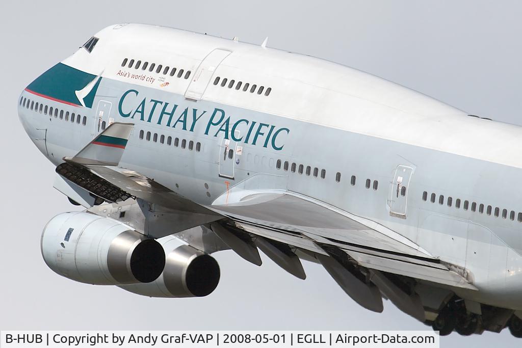 B-HUB, 1992 Boeing 747-467 C/N 25873, Cathay Pacific 747-400