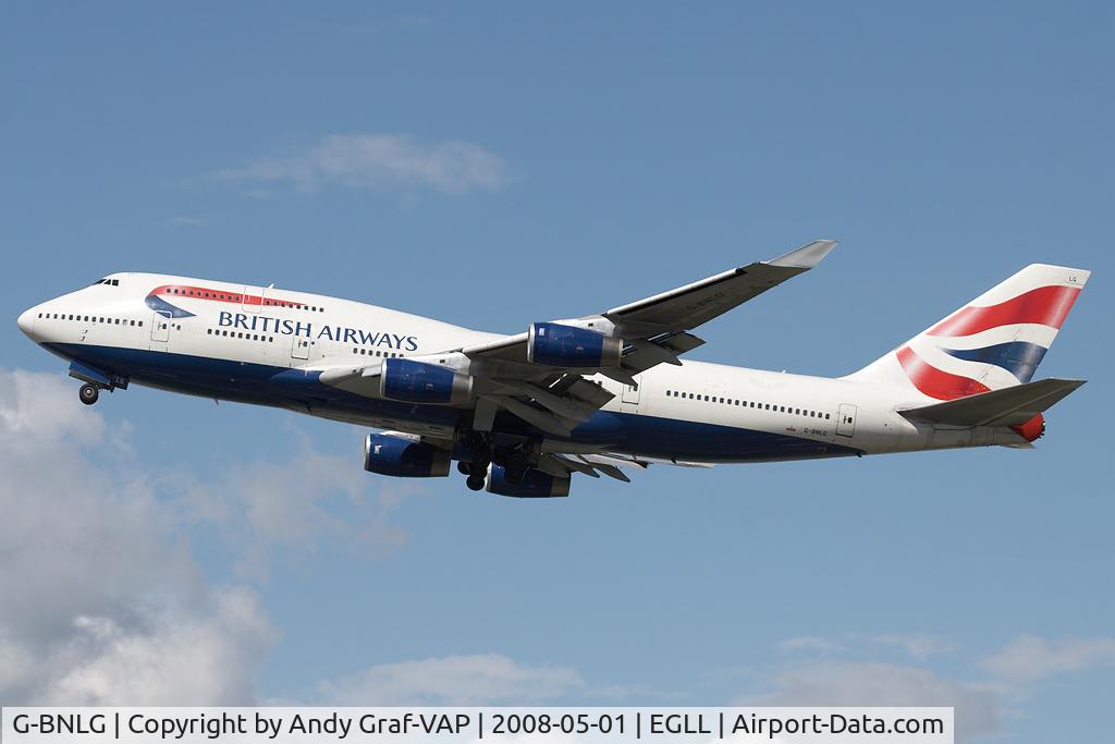 G-BNLG, 1989 Boeing 747-436 C/N 24049, British Airways 747-400