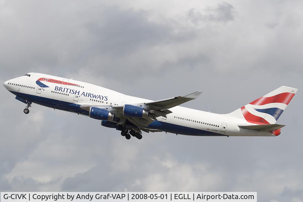 G-CIVK, 1997 Boeing 747-436 C/N 25818, British Airways 747-400