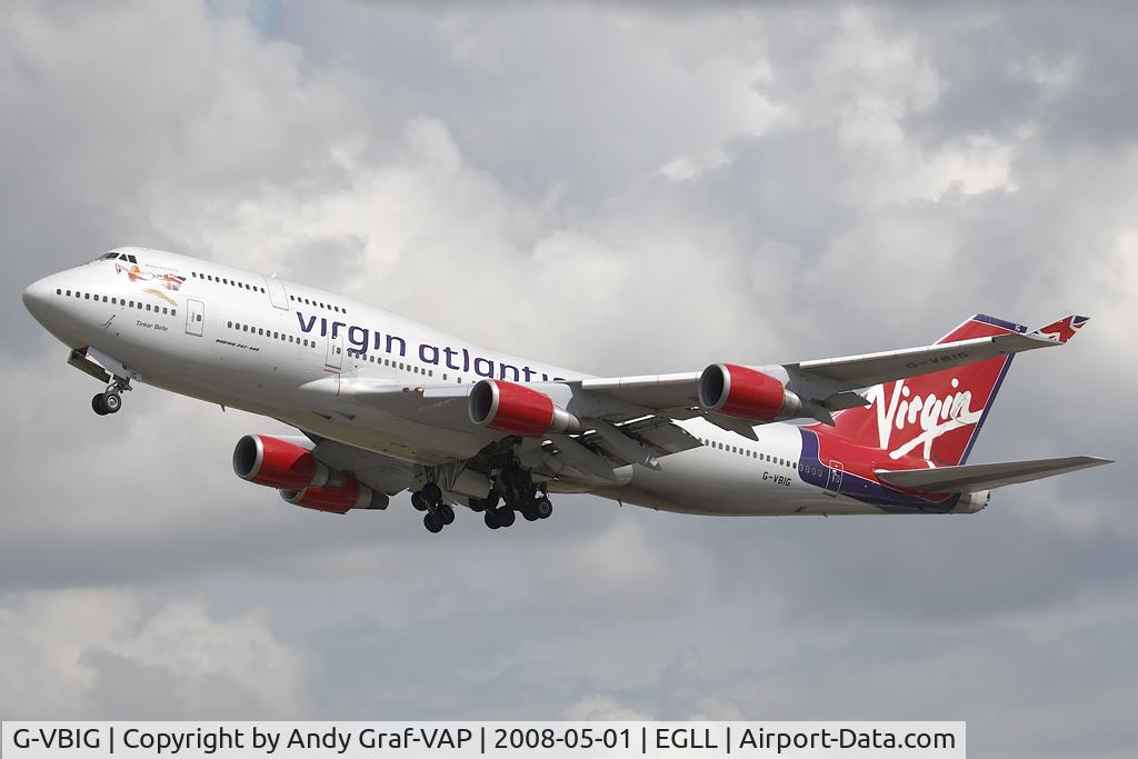 G-VBIG, 1996 Boeing 747-4Q8 C/N 26255, Virgin Atlantic 747-400