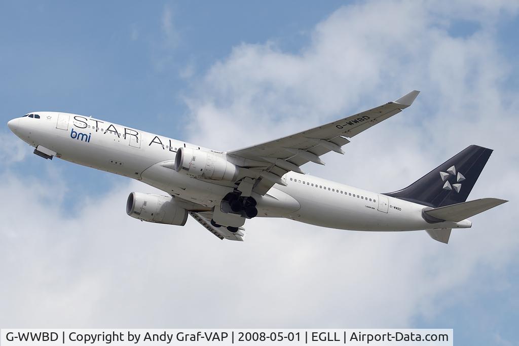 G-WWBD, 2001 Airbus A330-243 C/N 401, BMI A330-200