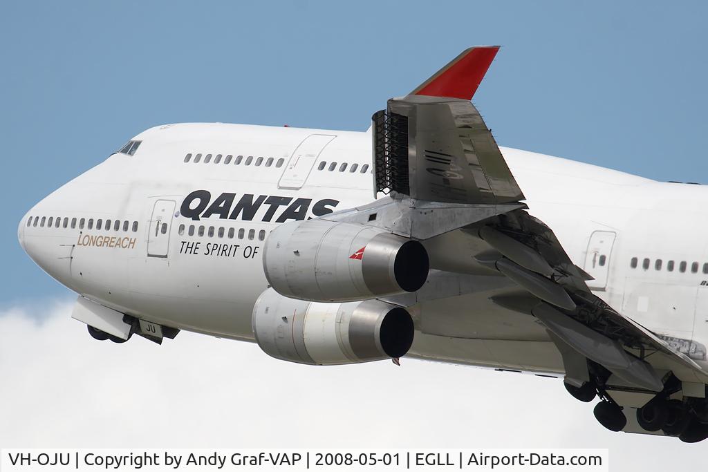 VH-OJU, 1999 Boeing 747-438 C/N 25566, QANTAS 747-400