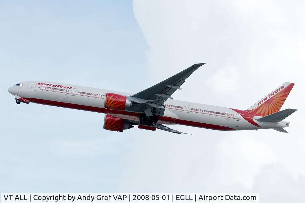 VT-ALL, 2007 Boeing 777-337/ER C/N 36310, Air India 777-300