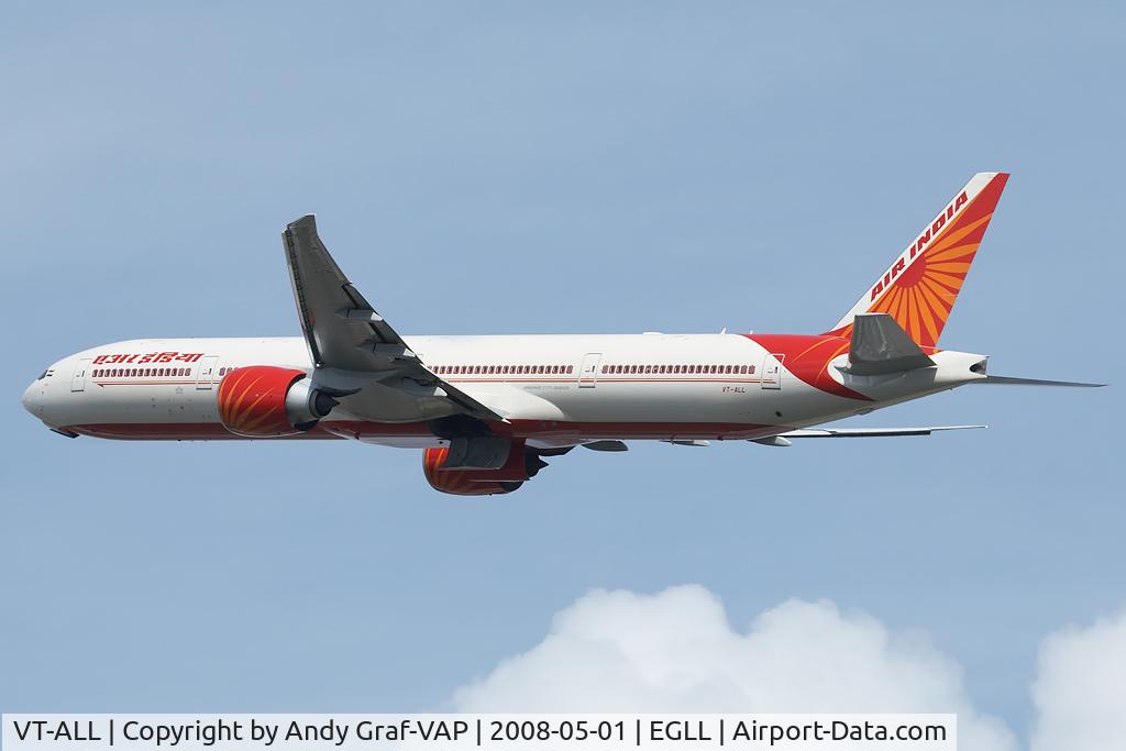 VT-ALL, 2007 Boeing 777-337/ER C/N 36310, Air India 777-300