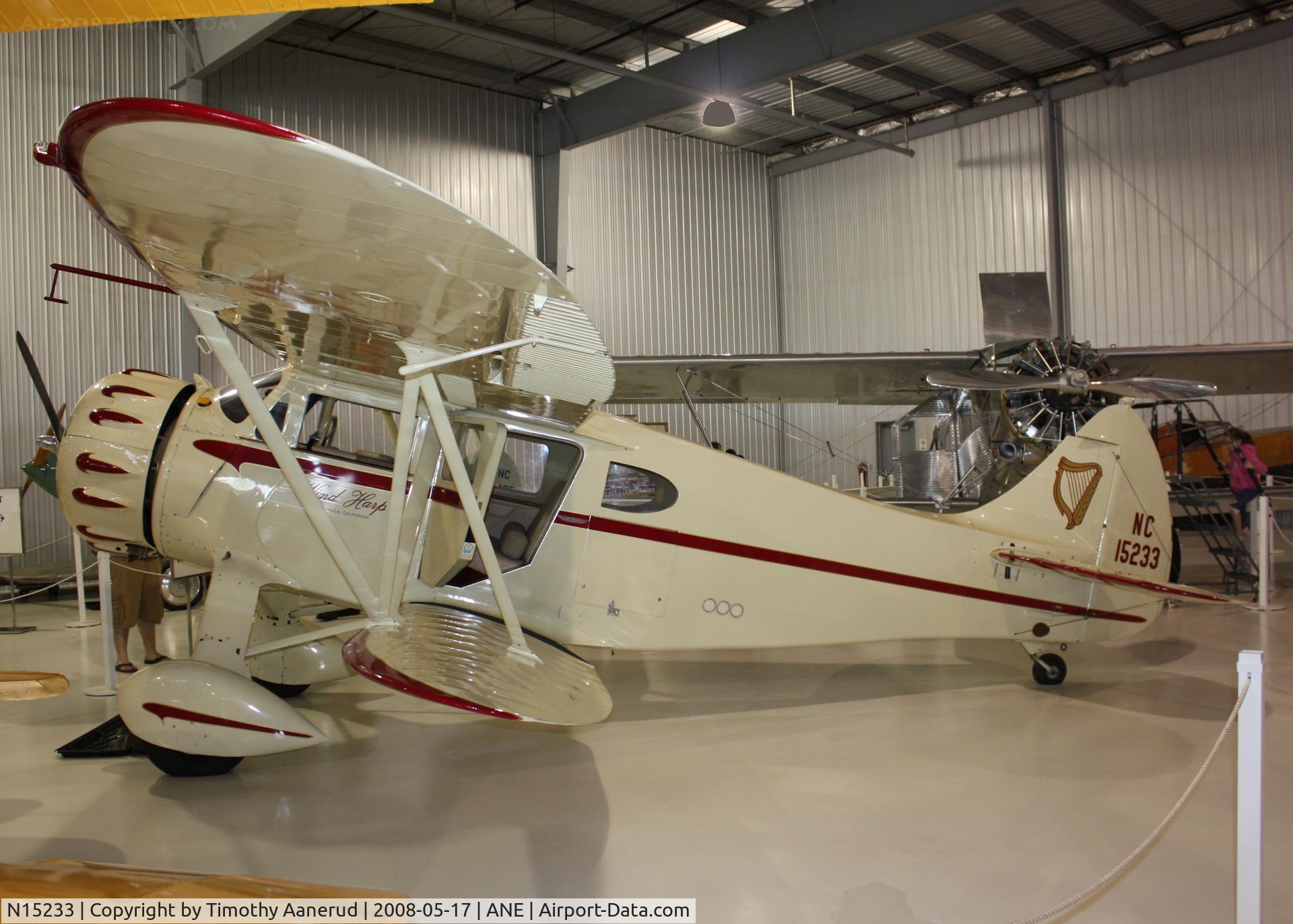 N15233, 1935 Waco CUC-1 C/N 4318, Golden Wings Museum