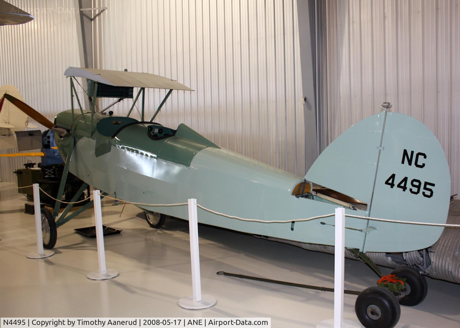 N4495, 1928 Waco 10 C/N 1322, Golden Wings Museum, just add wings...