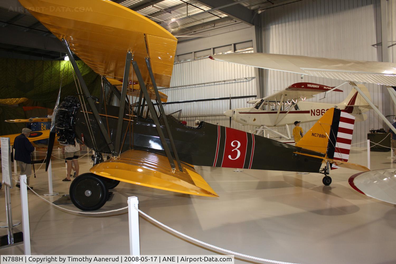 N788H, 1930 Stearman 6L Cloudboy C/N 6003, Golden Wings Museum