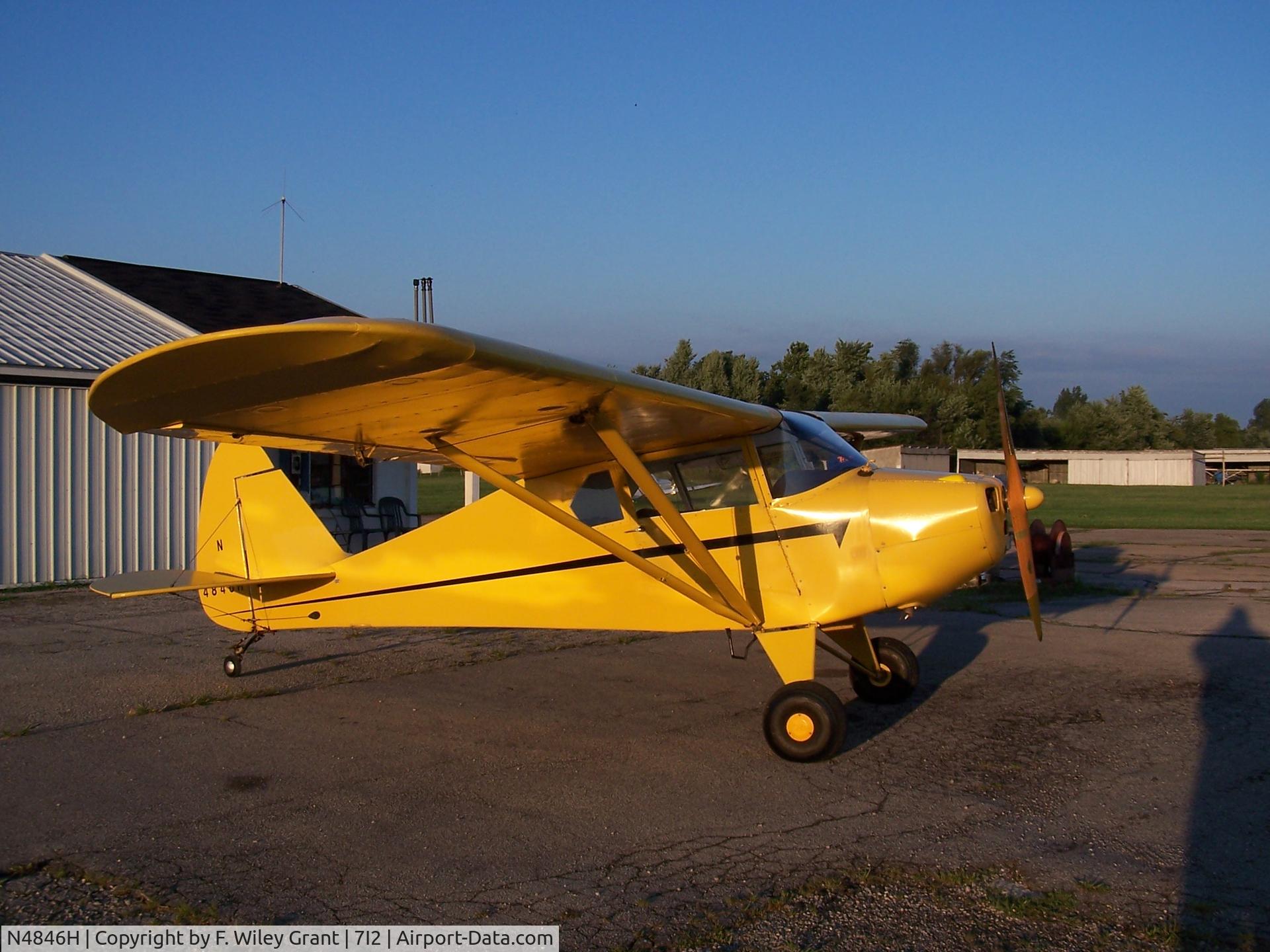 N4846H, 1948 Piper PA-17 Vagabond C/N 17-145, 1948 PA 17 Vagabond