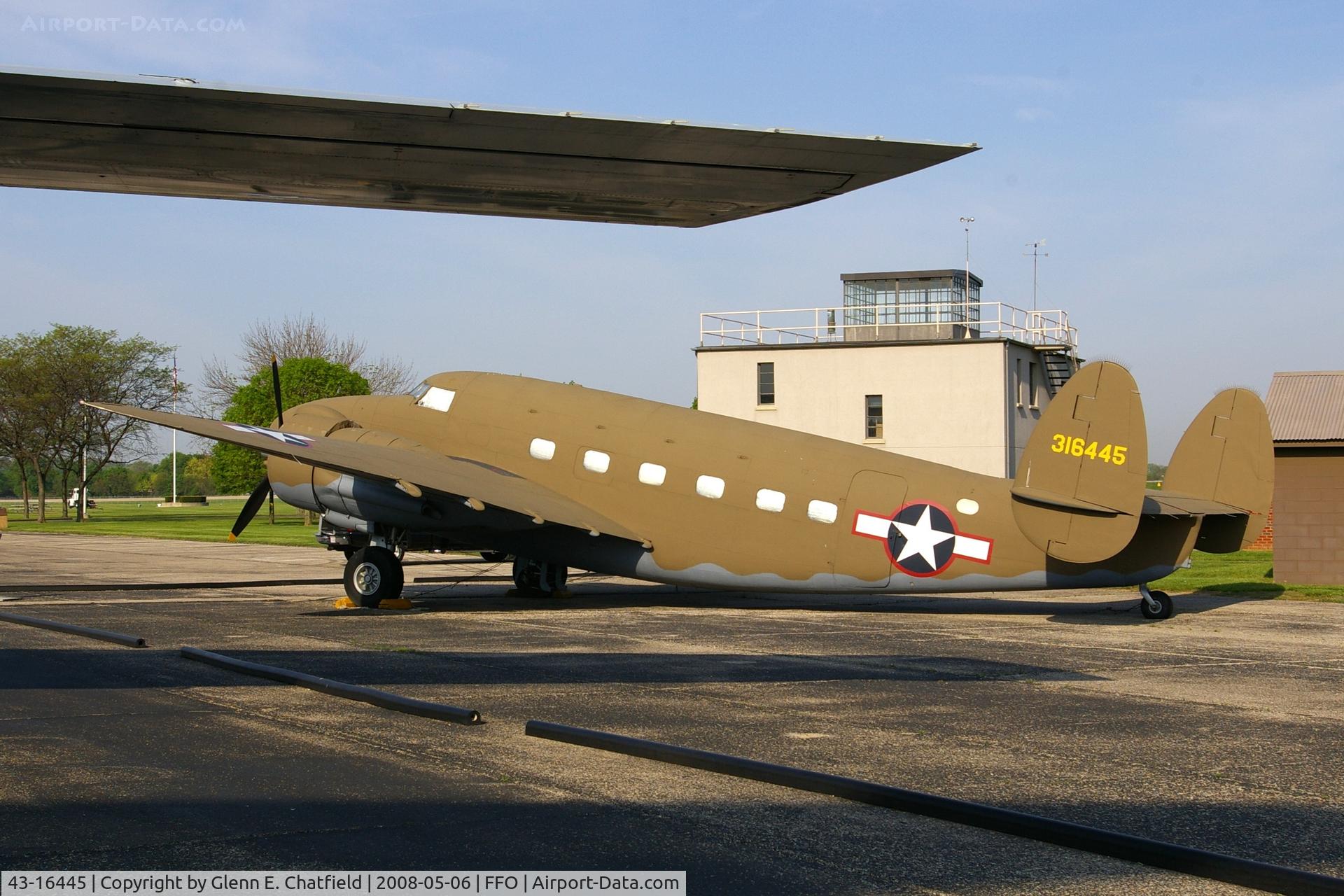 43-16445, 1943 Lockheed C-60A-5-LO Lodestar C/N 2606, Lodestar at the National Museum of the U.S. Air Force