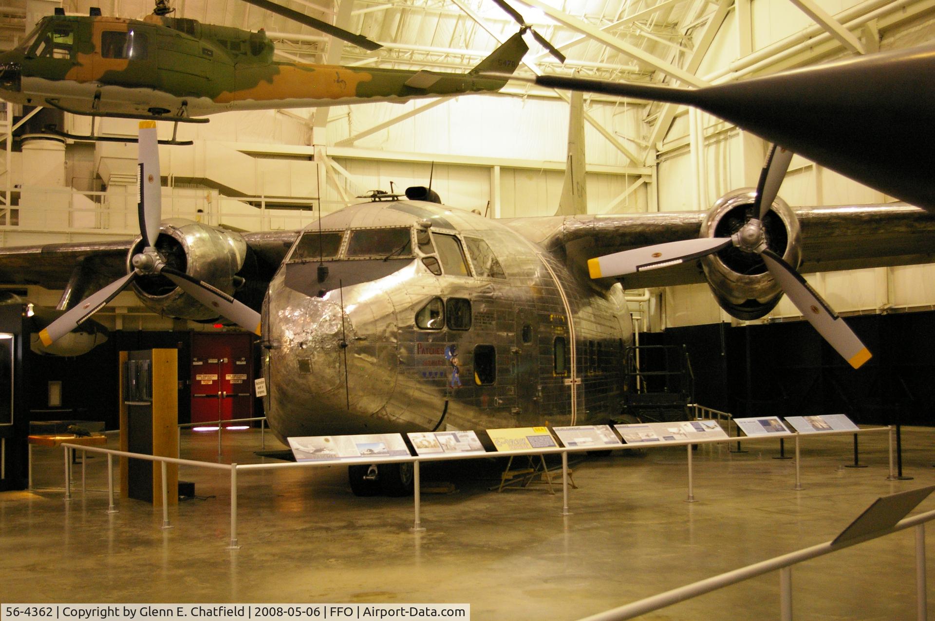 56-4362, 1956 Fairchild C-123K-17-FA Provider C/N 20246, 