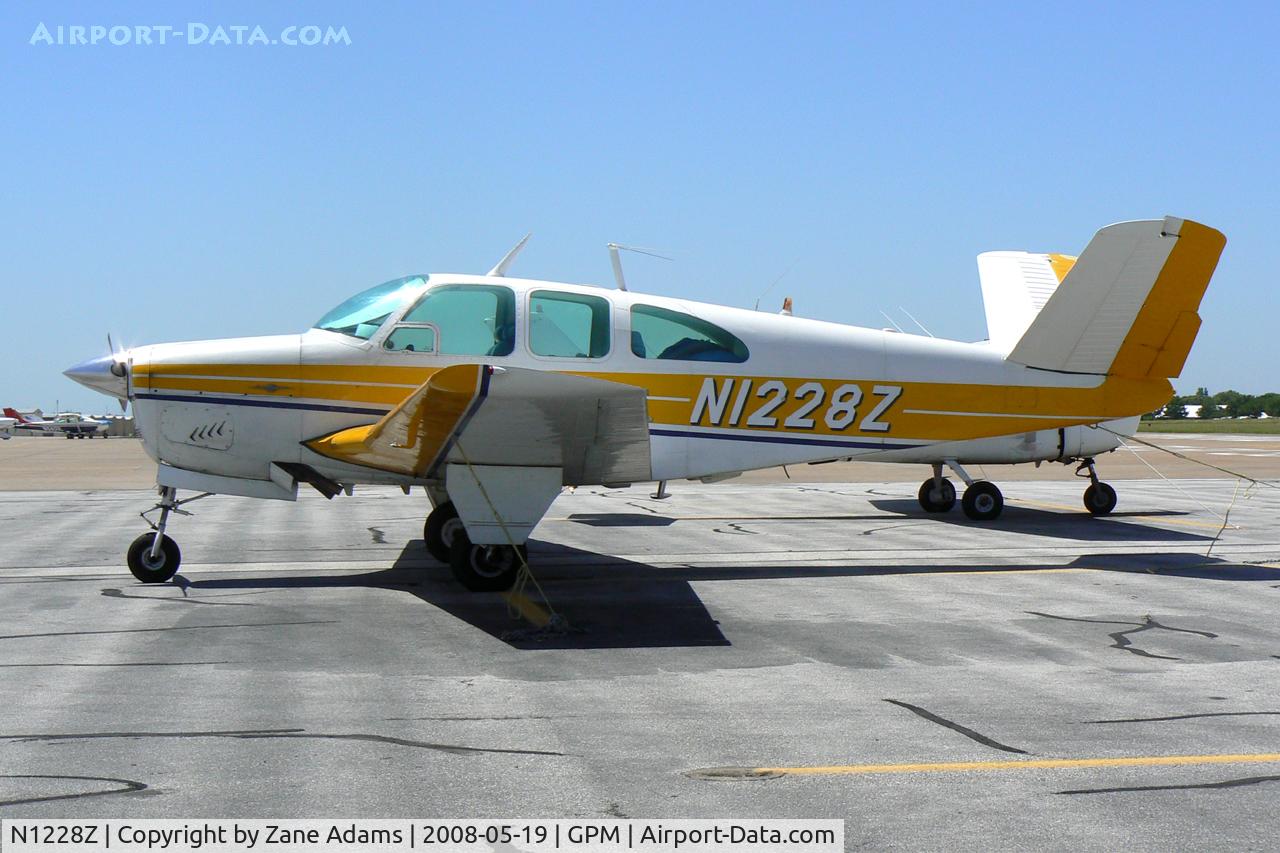N1228Z, 1961 Beech N35 Bonanza C/N D-6688, At Grand Prairie Municipal
