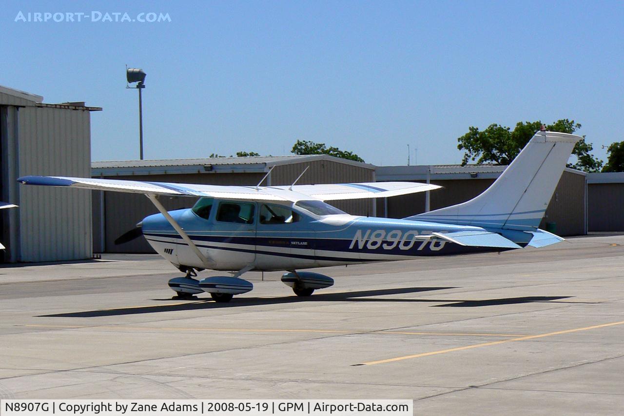 N8907G, 1970 Cessna 182N Skylane C/N 18260447, At Grand Prairie Municipal