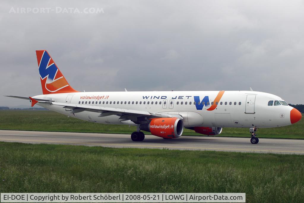 EI-DOE, Airbus A320-211 C/N 215, Departure to CTA/LICC