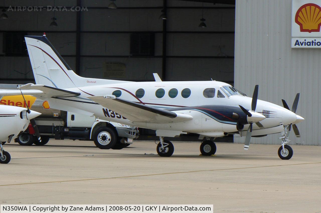 N350WA, 1978 Beech C90 King Air C/N LJ-762, Arlington Municipal