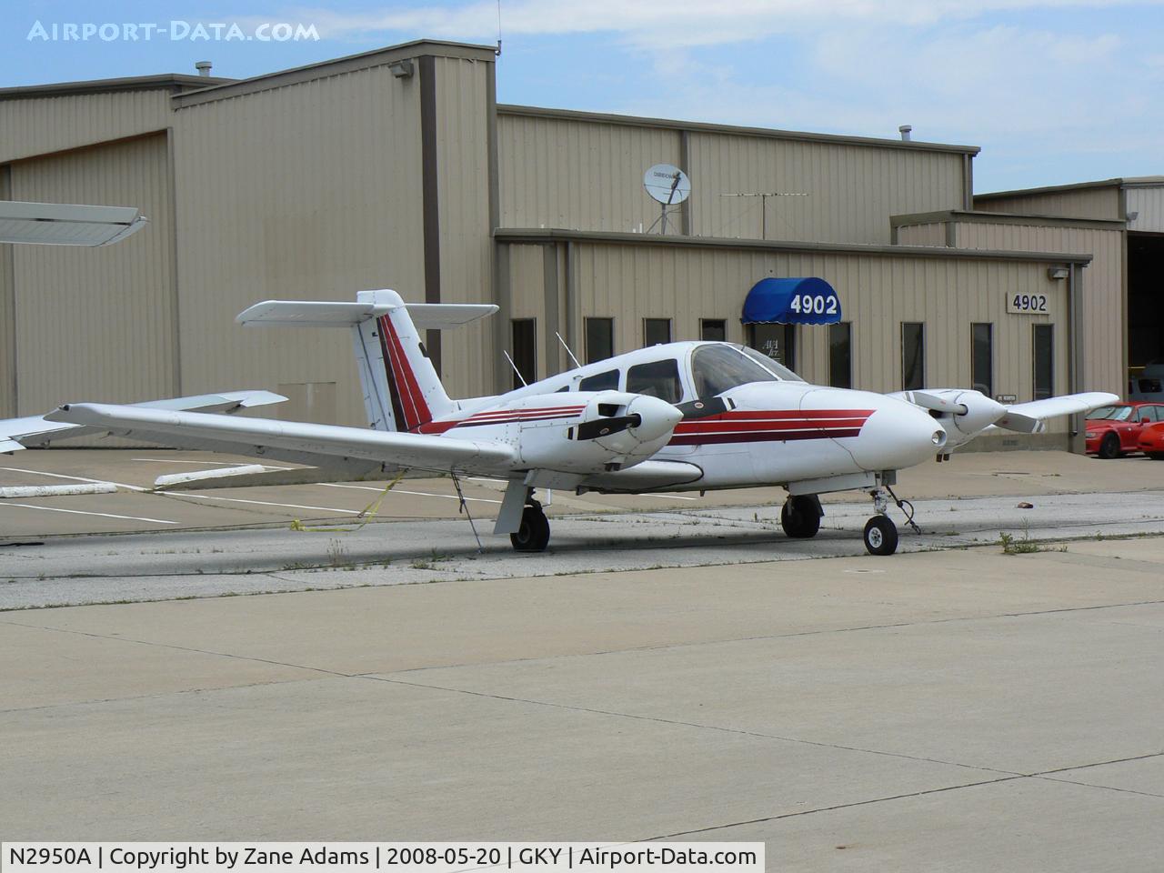 N2950A, 1979 Piper PA-44-180 Seminole C/N 44-7995315, At Arlington Municipal