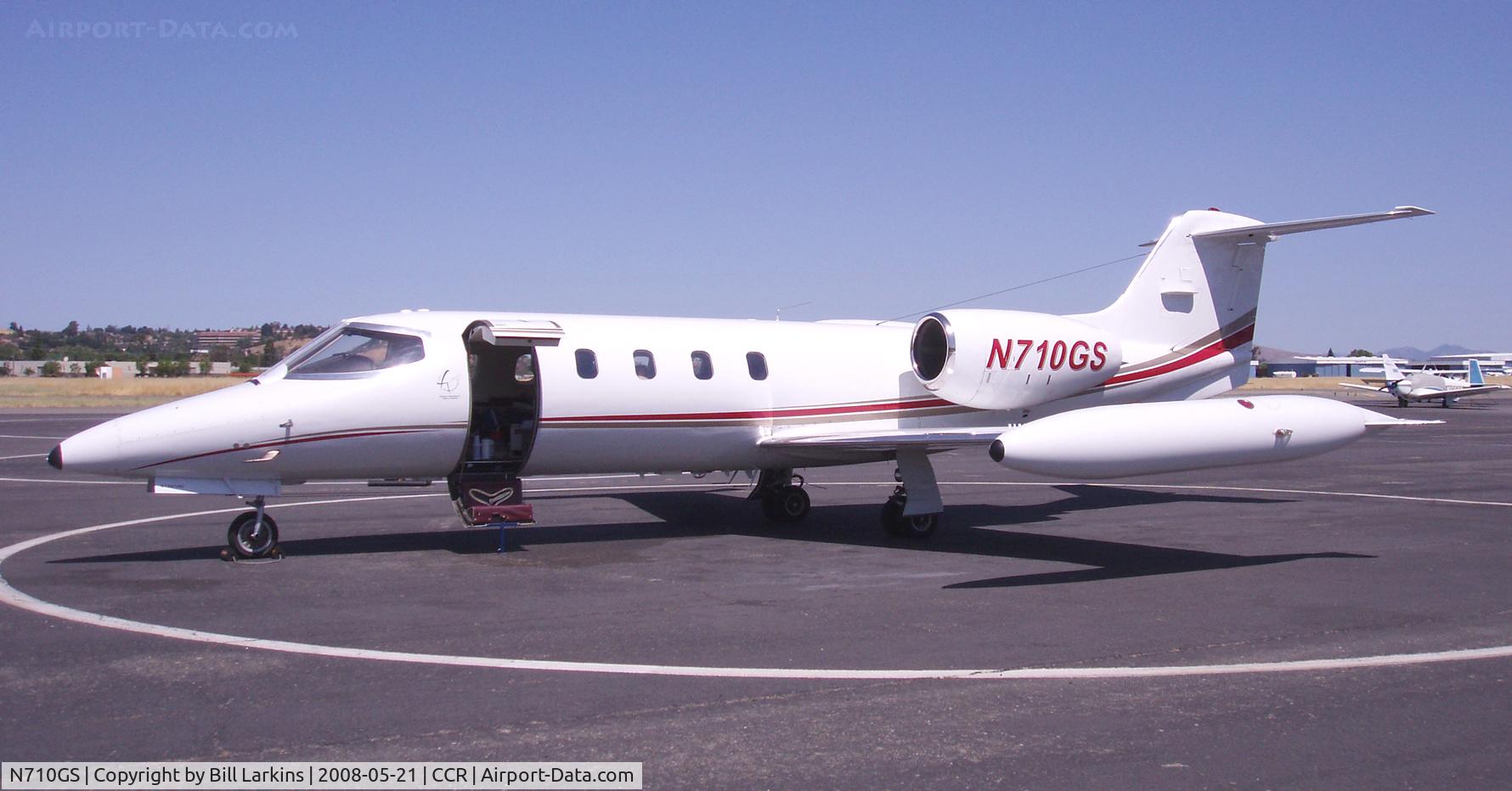N710GS, 1975 Gates Learjet 35 C/N 032, Visitor from Delaware