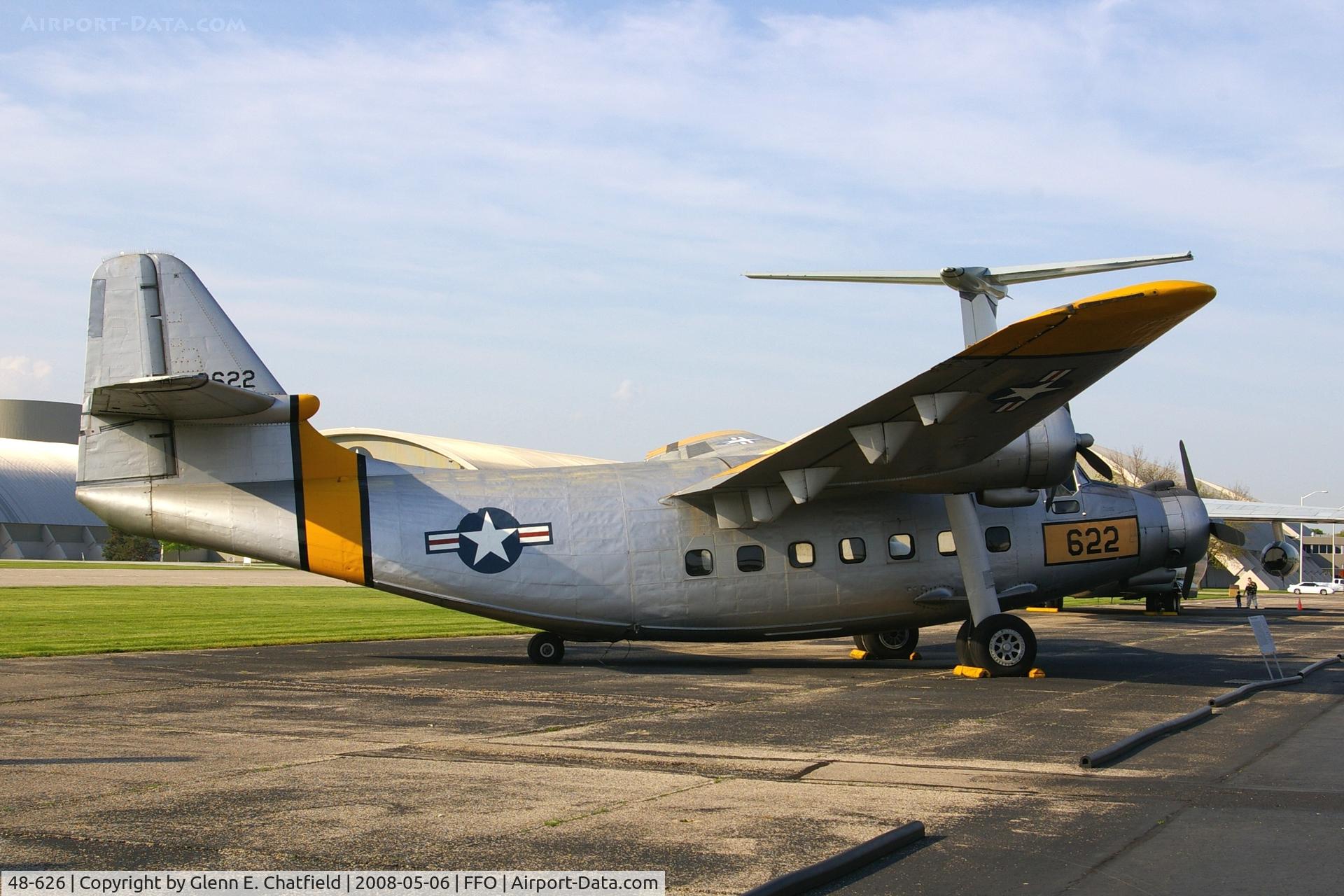 48-626, 1948 Northrop YC-125B Raider C/N 2510, Outside the National Museum of the U.S. Air Force
