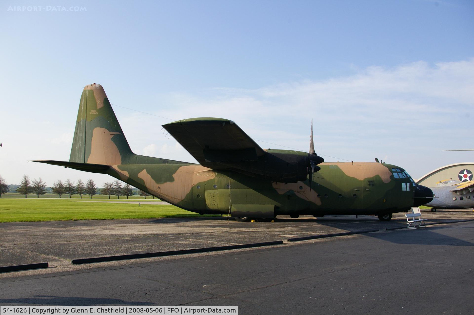 54-1626, 1954 Lockheed AC-130A-LM Hercules C/N 182-3013, The old AC-130A outside the National Museum of the U.S. Air Force