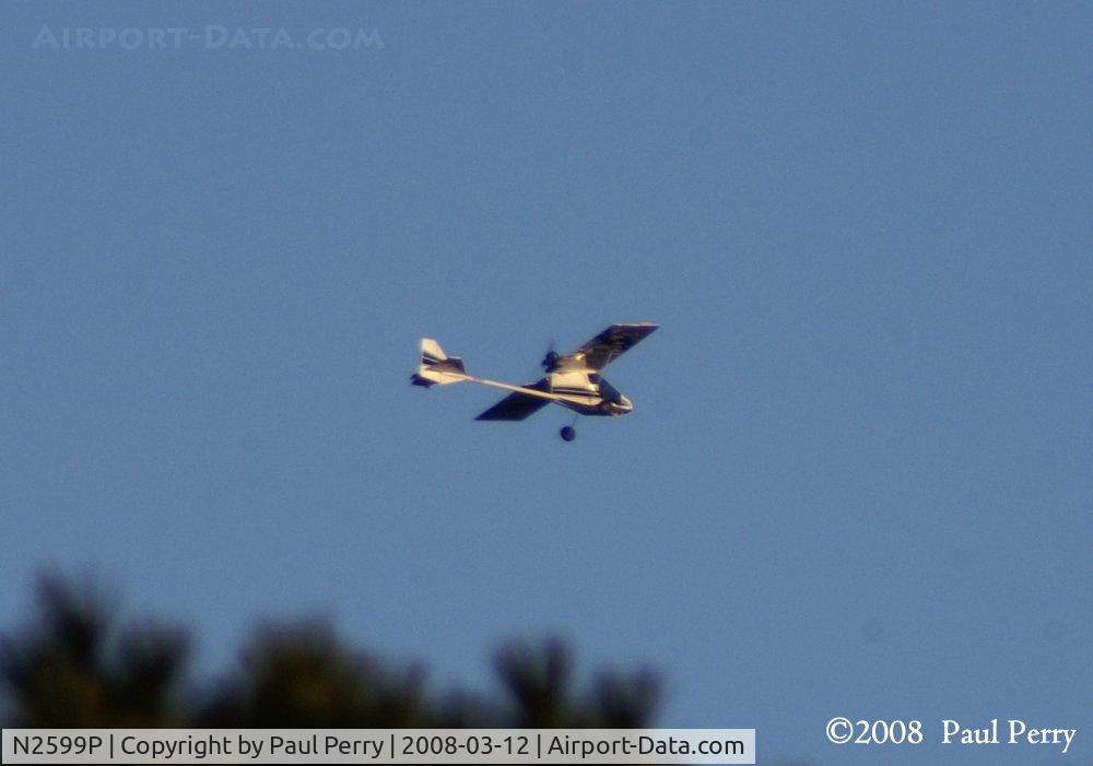N2599P, 1987 Kolb Twinstar Mk II C/N RM 100, Prowling around south of Ahoskie, NC