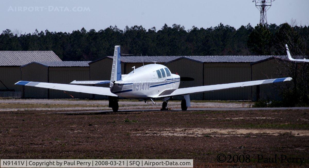 N9141V, 1969 Mooney M-20G Statesman C/N 690010, Better shot from her aft