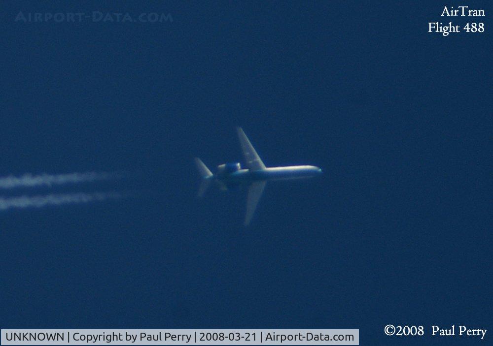 UNKNOWN, Contrails Various C/N Unknown, Another AirTran flight