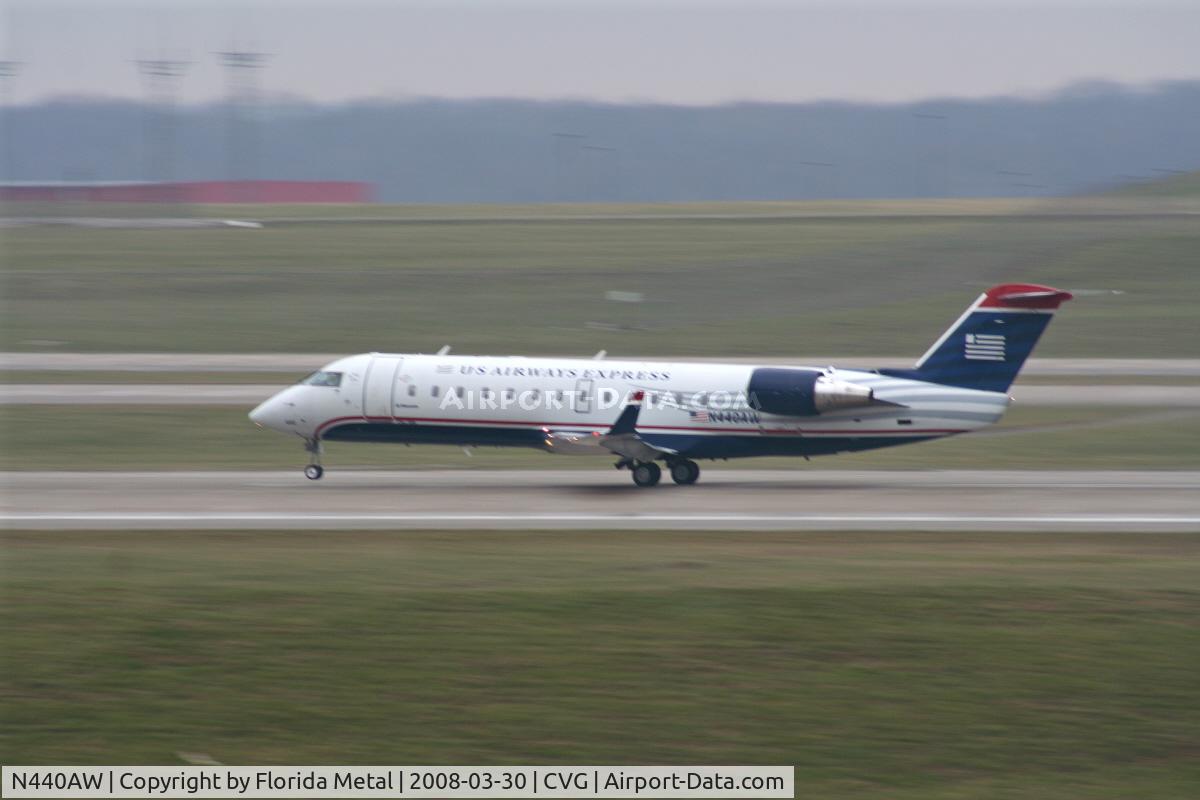 N440AW, 2003 Bombardier CRJ-200LR (CL-600-2B19) C/N 7766, USAirways Express CRJ-200