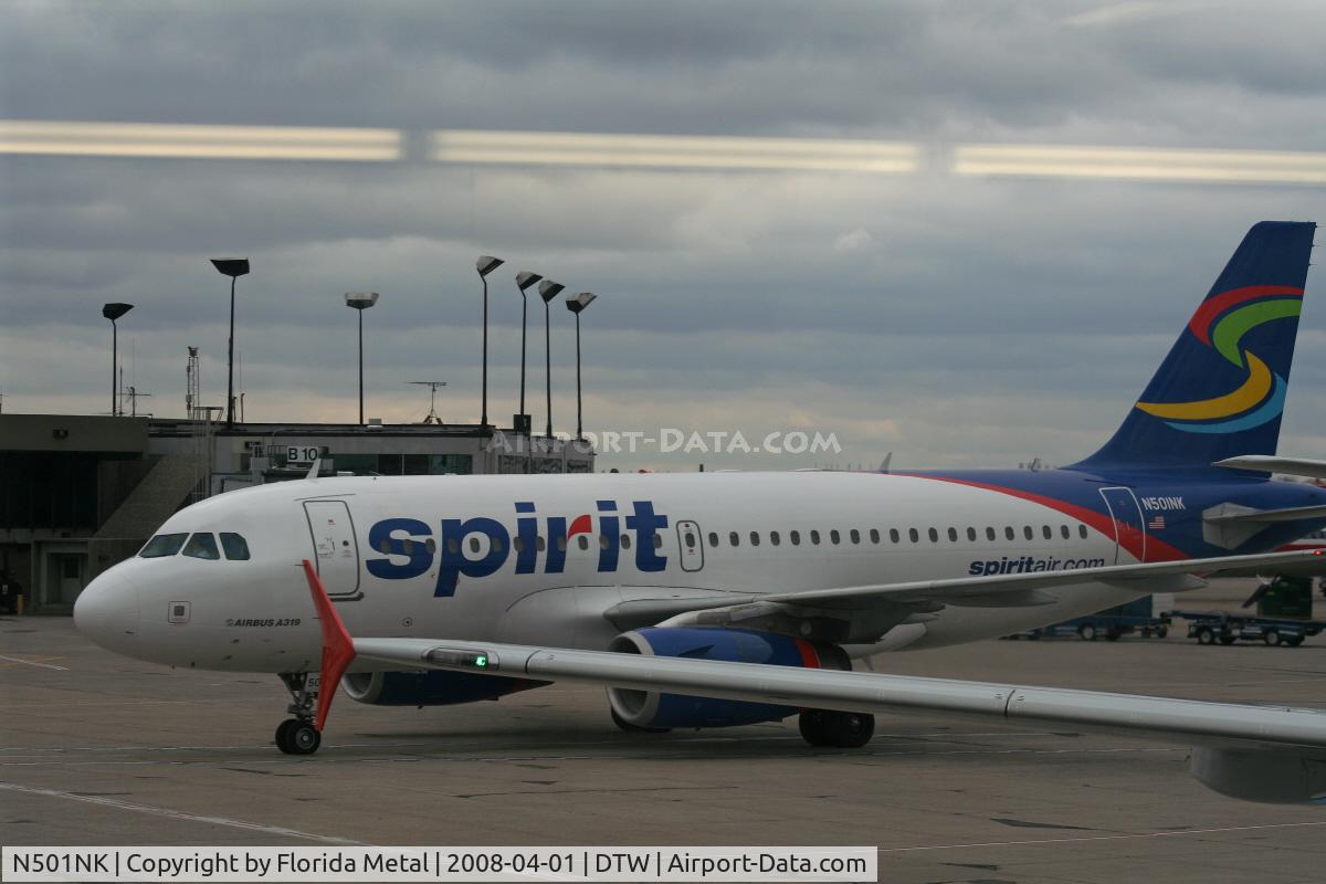 N501NK, 2005 Airbus A319-132 C/N 2424, Spirit