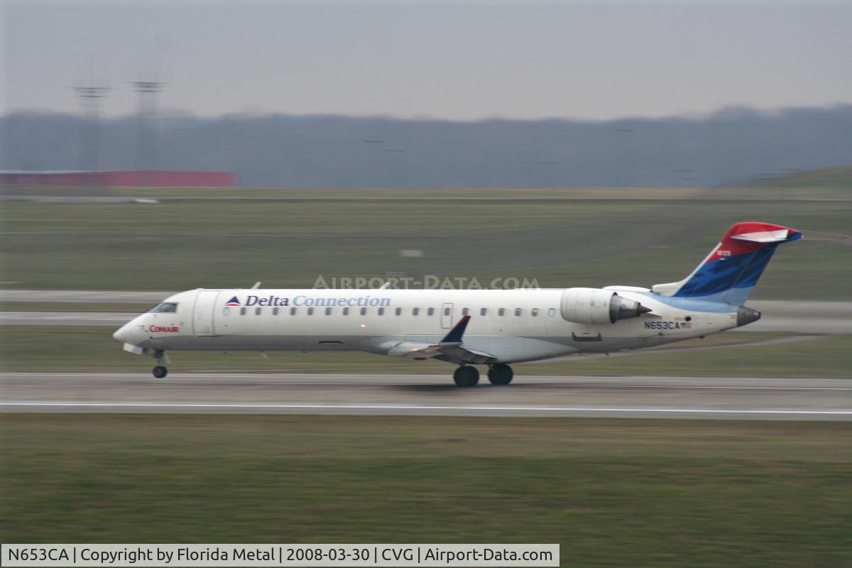 N653CA, 2003 Bombardier CRJ-700 (CL-600-2C10) Regional Jet C/N 10129, Comair CRJ-700