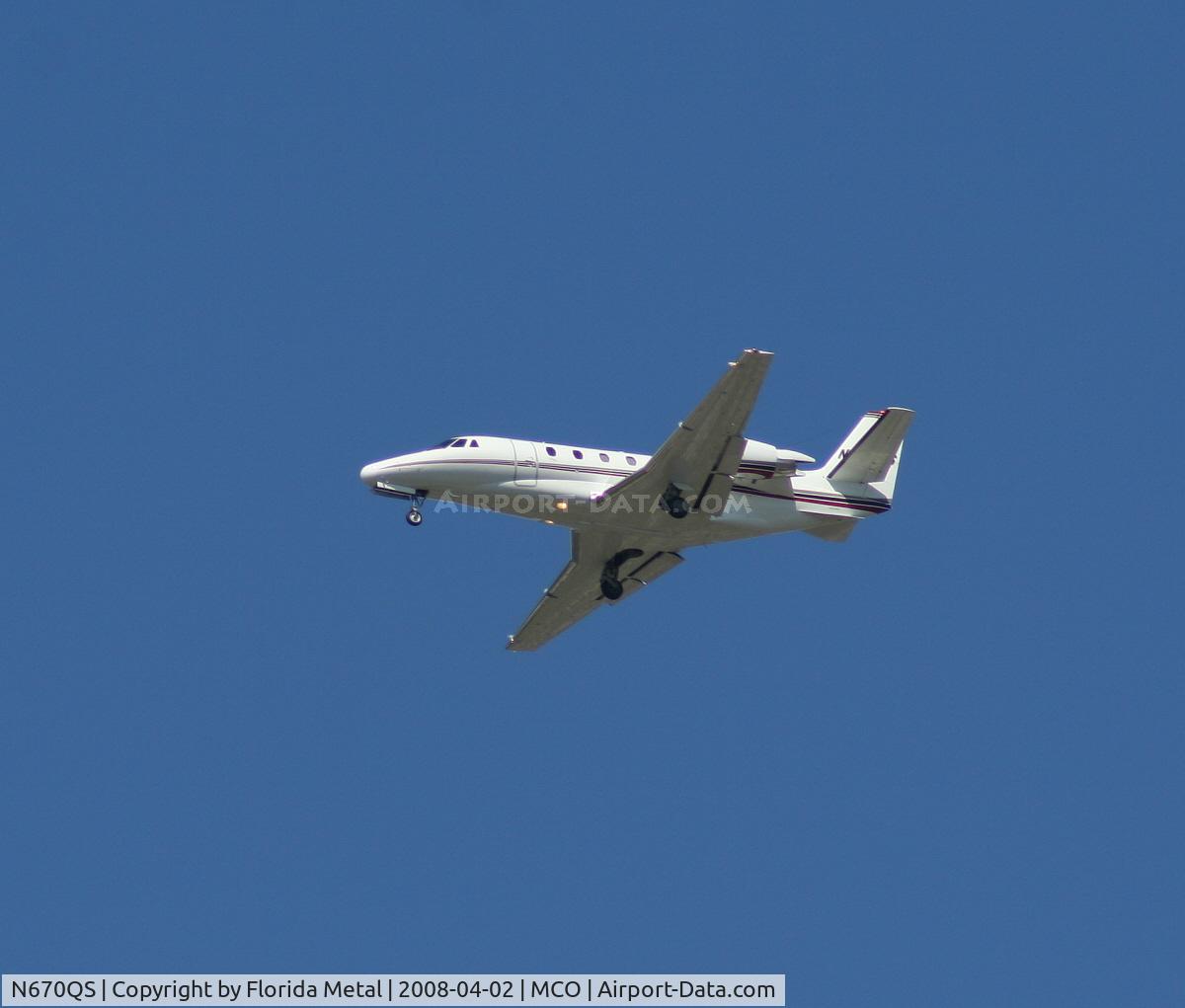N670QS, 2001 Cessna 560XL Citation Excel C/N 560-5170, C560XL