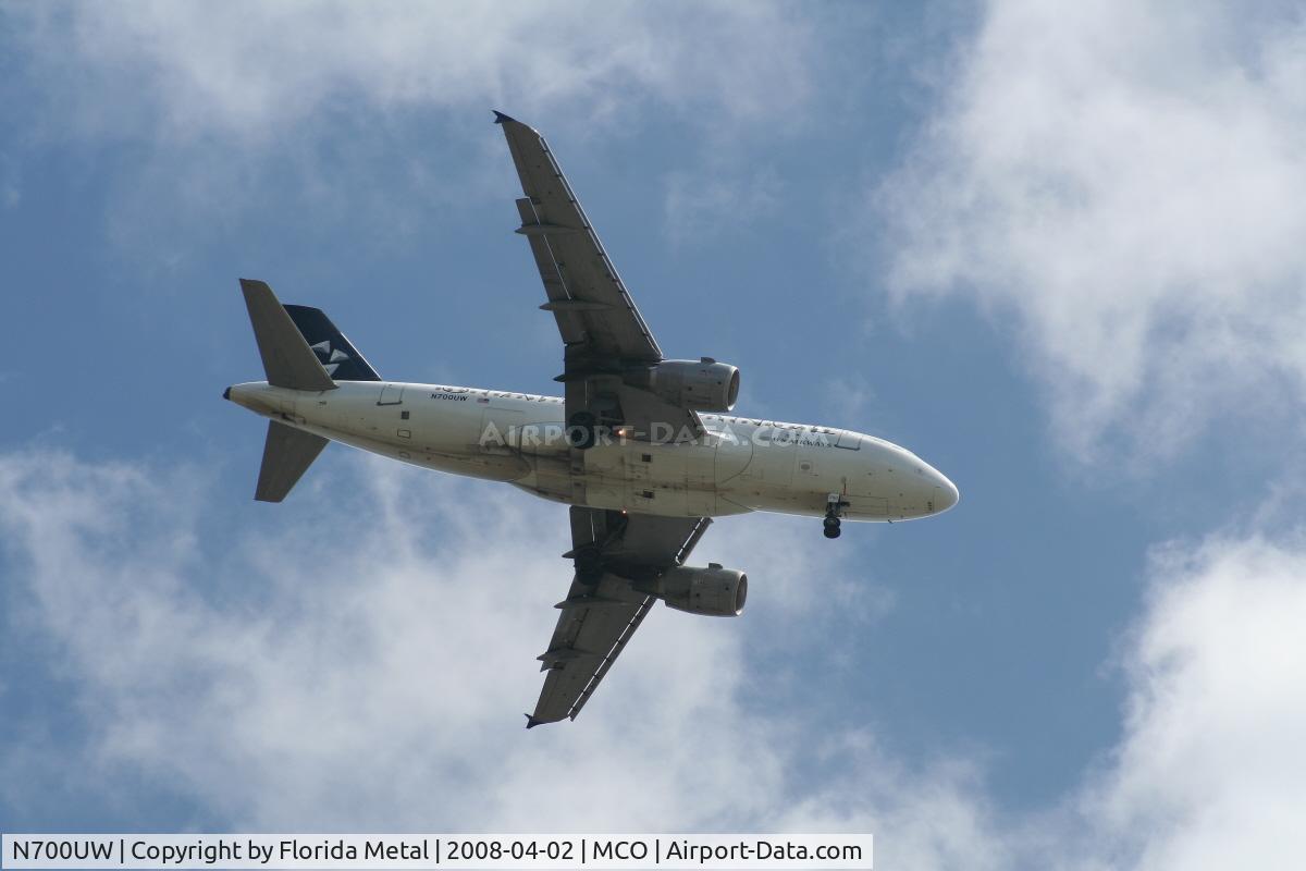 N700UW, 1998 Airbus A319-112 C/N 0885, Star Alliance