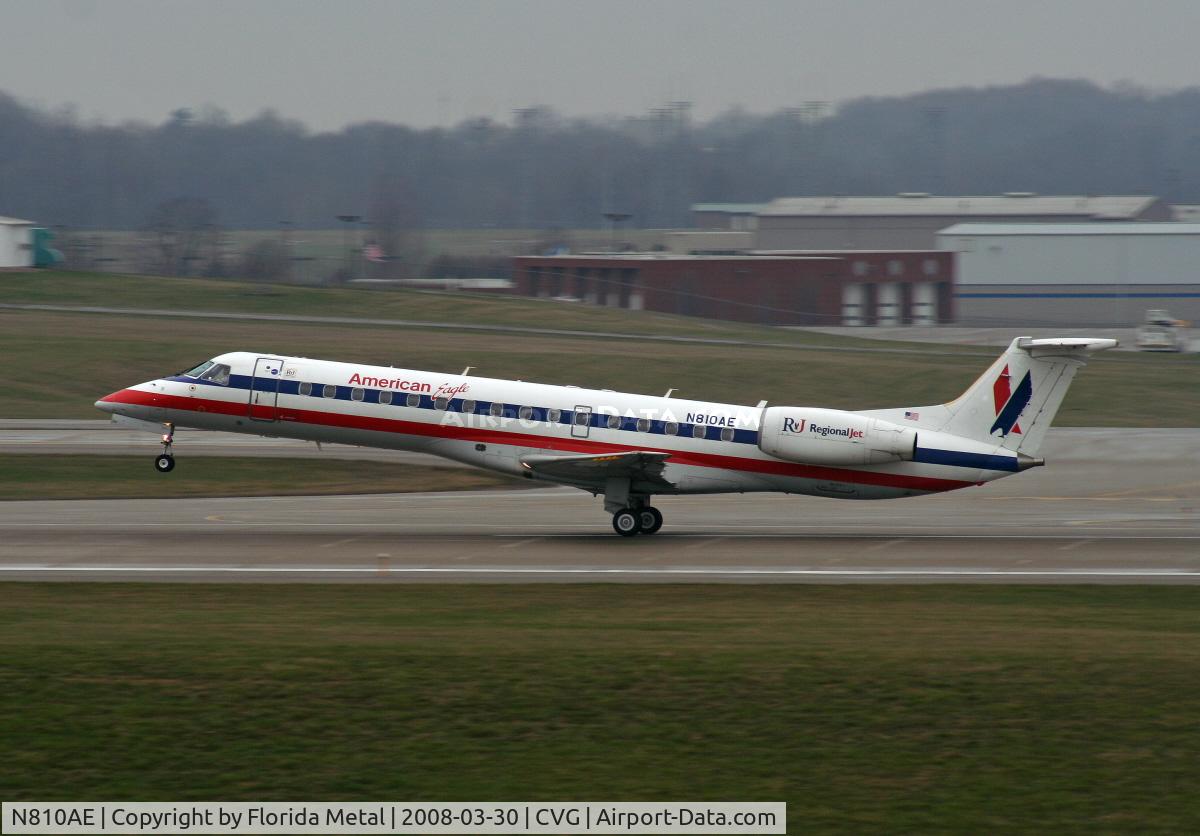 N810AE, 2001 Embraer ERJ-140LR (EMB-135KL) C/N 145525, American Eagle EMB-140