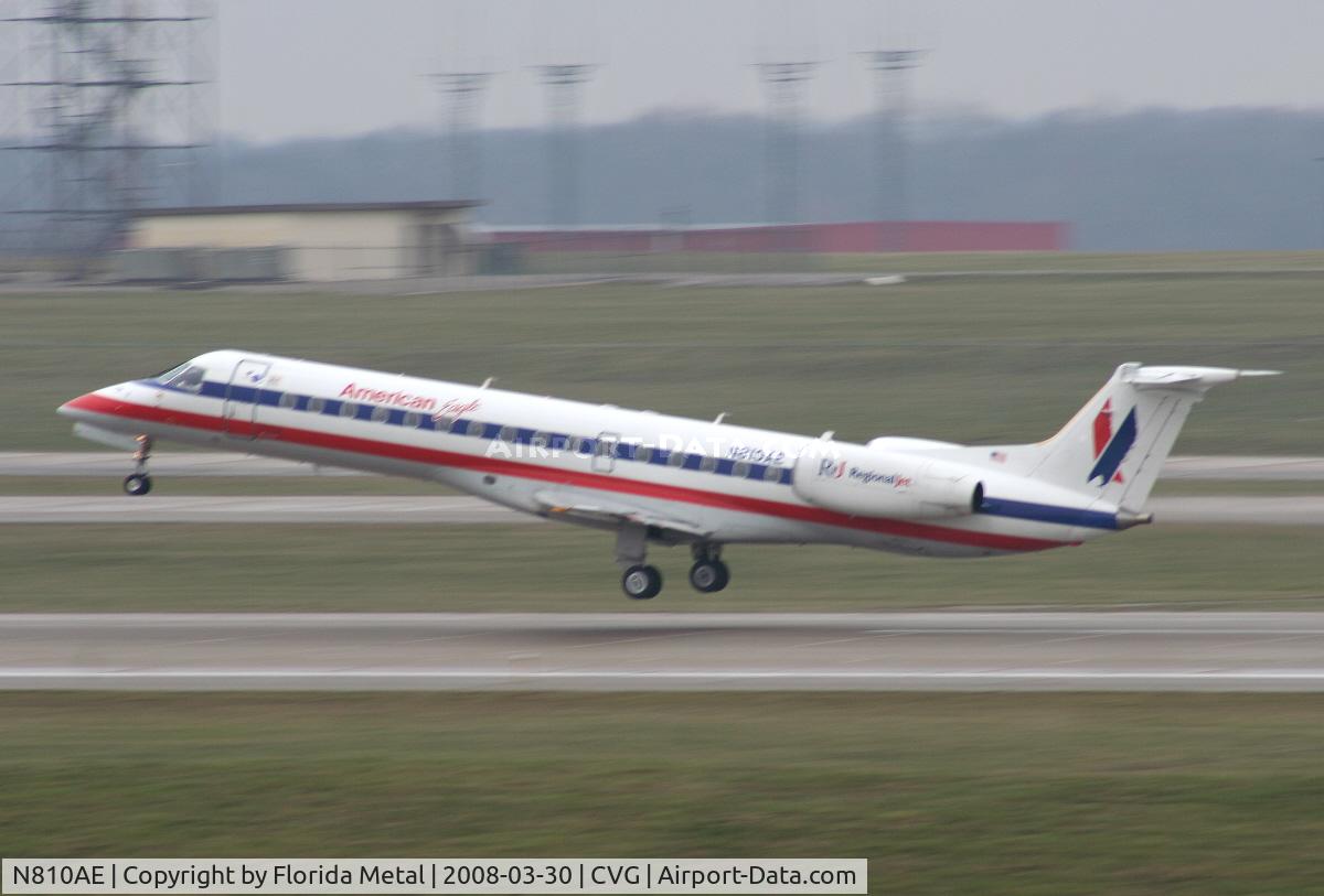 N810AE, 2001 Embraer ERJ-140LR (EMB-135KL) C/N 145525, American Eagle EMB-140