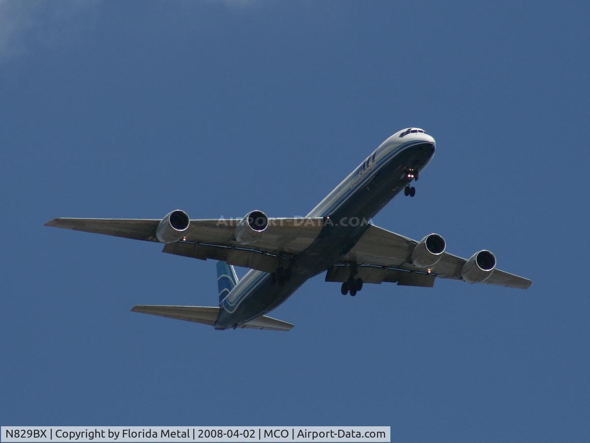 N829BX, 1968 Douglas DC-8-71F C/N 45994, ATI DC-8-71