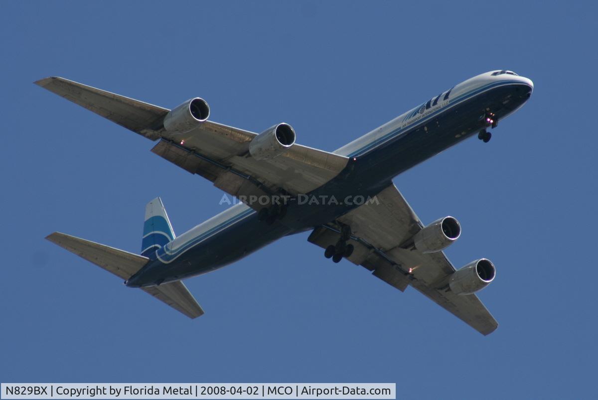 N829BX, 1968 Douglas DC-8-71F C/N 45994, ATI DC-8-71