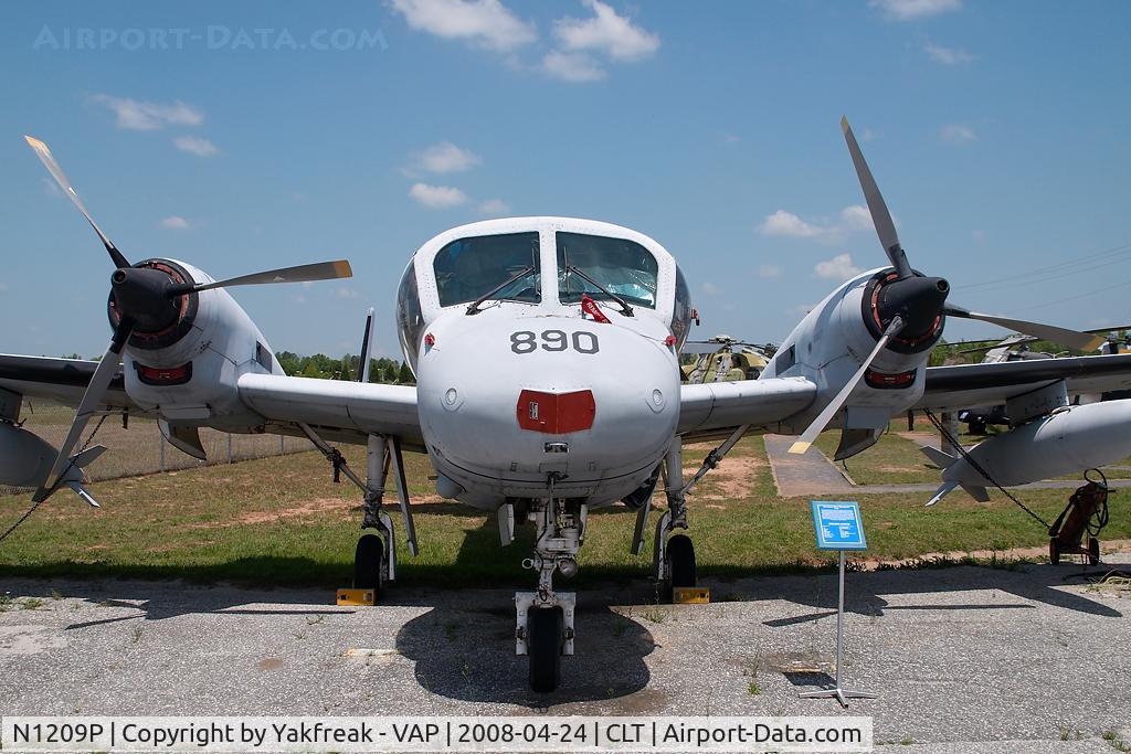 N1209P, 1962 Grumman OV-1B Mohawk C/N 49B, US Navy Grumman OV1 Mowhawk