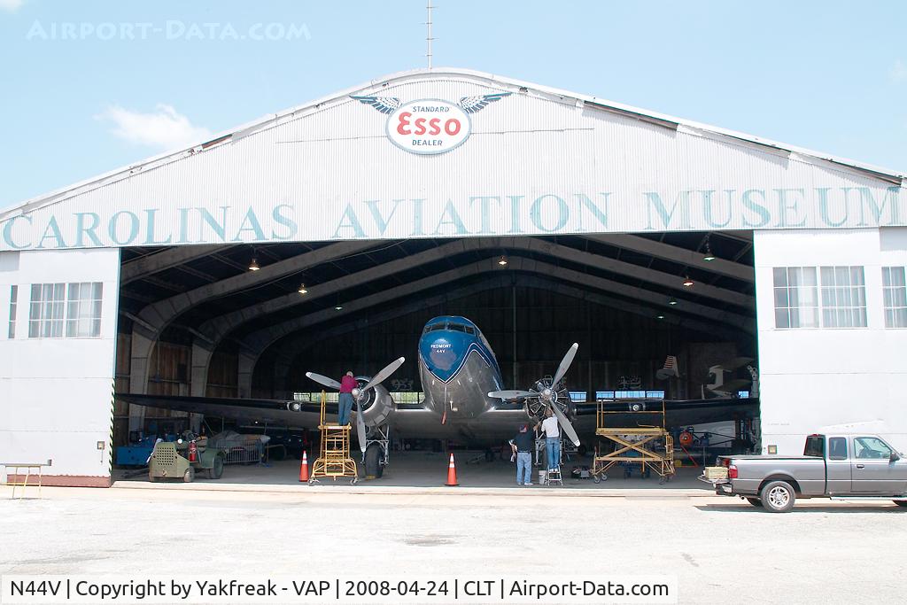 N44V, 1942 Douglas DC-3 C/N 4545, DC3 Dakote in Piedmont colors